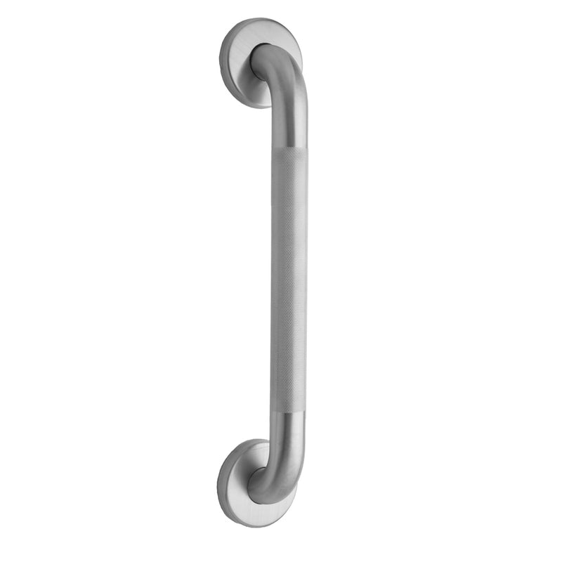 Jaclo 11224KN-SS 24" Knurled Stainless Steel Commercial 1 ½” Grab Bar  - Stainless Steel