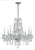 Crystorama 1138-CL-S Traditional Crystal 8 Light Swarovski Strass Crystal Chandelier - Parent
