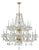 Crystorama 1139-CL-S Traditional Crystal 16 Light Swarovski Strass Crystal Chandelier