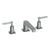 Watermark 115-2-MZ4 H-Line Deck Mount 3 Hole Lavatory Set