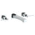 Watermark 115-2.2-MZ4 H-Line Wall Mount 3 Hole Lavatory Set