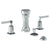 Watermark 115-4-MZ4 H-Line 4 Hole Bidet Set