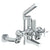 Watermark 115-5.2-MZ5 H-Line Exposed Wall Mount Bath Set