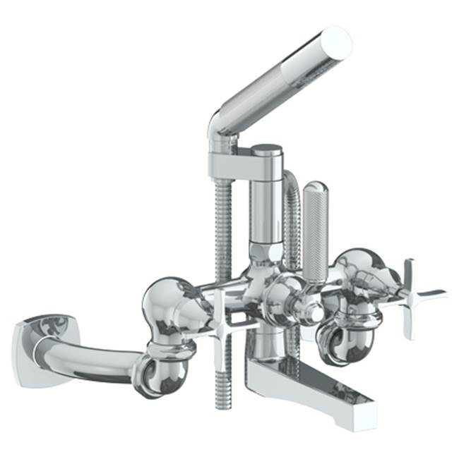 Watermark 115-5.2-MZ5 H-Line Exposed Wall Mount Bath Set