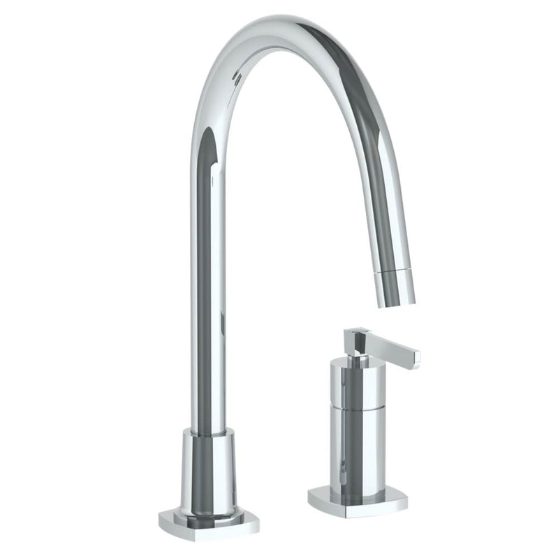 Watermark 115-7.1.3-MZ4V Deck Mounted 2 Hole Gooseneck Kitchen Faucet - Parent