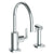 Watermark 115-7.4-MZ4 H-Line Deck Mount 2 Hole Kitchen Faucet W/ Side Spray
