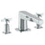 Watermark 115-8-MZ5 H-Line Deck Mount 3 Hole Tub Set