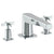Watermark 115-8-MZ5 H-Line Deck Mount 3 Hole Tub Set