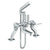 Watermark 115-8.2-MZ4 H-Line Deck Mounted Exposed Bath Set With Hand Shower