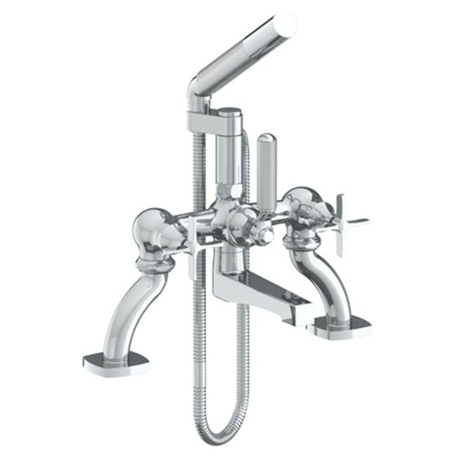 Watermark 115-8.2-MZ5 H-Line Deck Mounted Exposed Bath Set With Hand Shower
