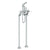 Watermark 115-8.3-MZ4 H-Line Floor Standing Exposed Bath Set With Hand Shower