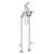 Watermark 115-8.3STP-MZ4 H-Line Floor Standing Bath Set W/ Hand Shower & Shut-Off Valves - Parent