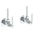 Watermark 115-MAS1-MZ4 H-Line Lavatory Angle Stop Kit - Compression
