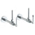 Watermark 115-MAS3-MZ4 H-Line Lavatory Angle Stop Kit - Sweat