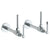 Watermark 115-MAS3-MZ4 H-Line Lavatory Angle Stop Kit - Sweat
