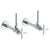 Watermark 115-MAS3-MZ5 H-Line Lavatory Angle Stop Kit - Sweat - Parent