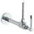 Watermark 115-MAS7-MZ4 H-Line Toilet Angle Stop Kit - Sweat
