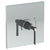 Watermark 115-P80-MZ4 H-Line Wall Mounted Pressure Balance Shower Trim 7" Diameter