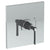 Watermark 115-P80-MZ4 H-Line Wall Mounted Pressure Balance Shower Trim 7" Diameter