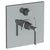 Watermark 115-P90-MZ5 H-Line Wall Mounted Pressure Balance Shower Trim With Diverter 7" Diameter