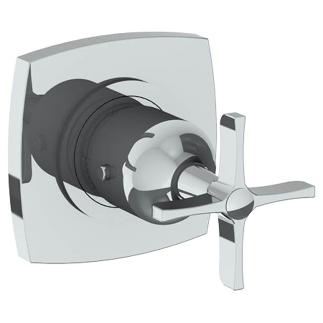 Watermark 115-T15-MZ5 H-Line Wall Mounted Mini Thermostatic Shower Trim 3-1/2" Diameter