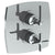 Watermark 115-T20-MZ4 H-Line Wall Mounted Thermostatic Shower Trim With Built-In Control 7-1/2"