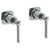 Watermark 115-WTR2-MZ4 H-Line Wall Mounted 2-Valve Shower Trim