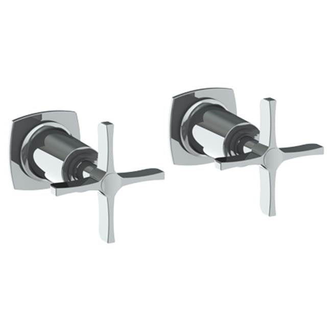 Watermark 115-WTR2-MZ5 H-Line Wall Mounted 2-Valve Shower Trim