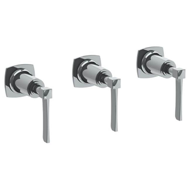 Watermark 115-WTR3-MZ4 H-Line Wall Mounted 3-Valve Shower Trim