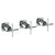 Watermark 115-WTR3-MZ5 H-Line Wall Mounted 3-Valve Shower Trim