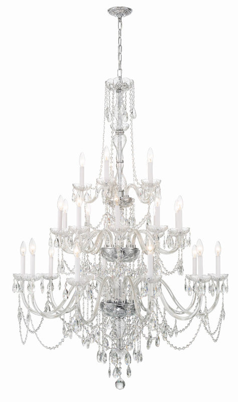 Crystorama 1156-CL-MWP Traditional Crystal 25 Light Chandelier - Parent