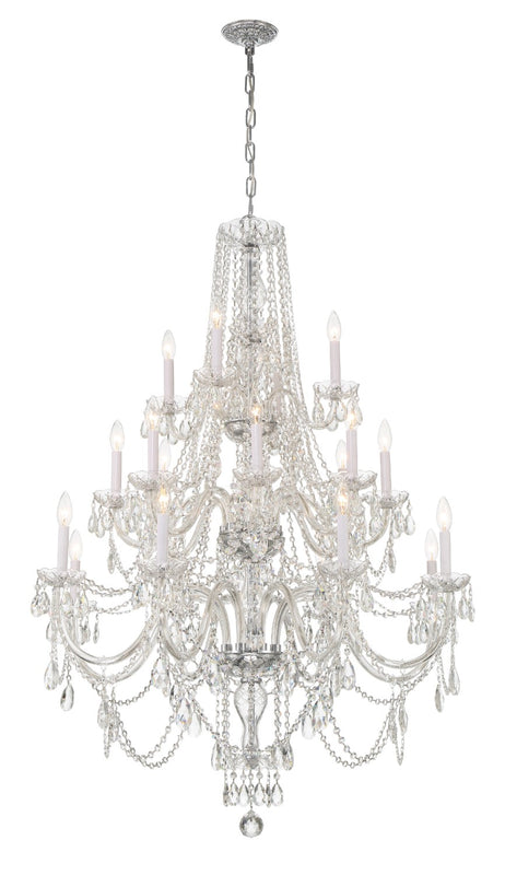Crystorama 1157-CL-MWP Traditional Crystal 20 Light Chandelier - Parent