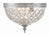 Crystorama 117-10 2 Light Crystal Ceiling Mount - Parent