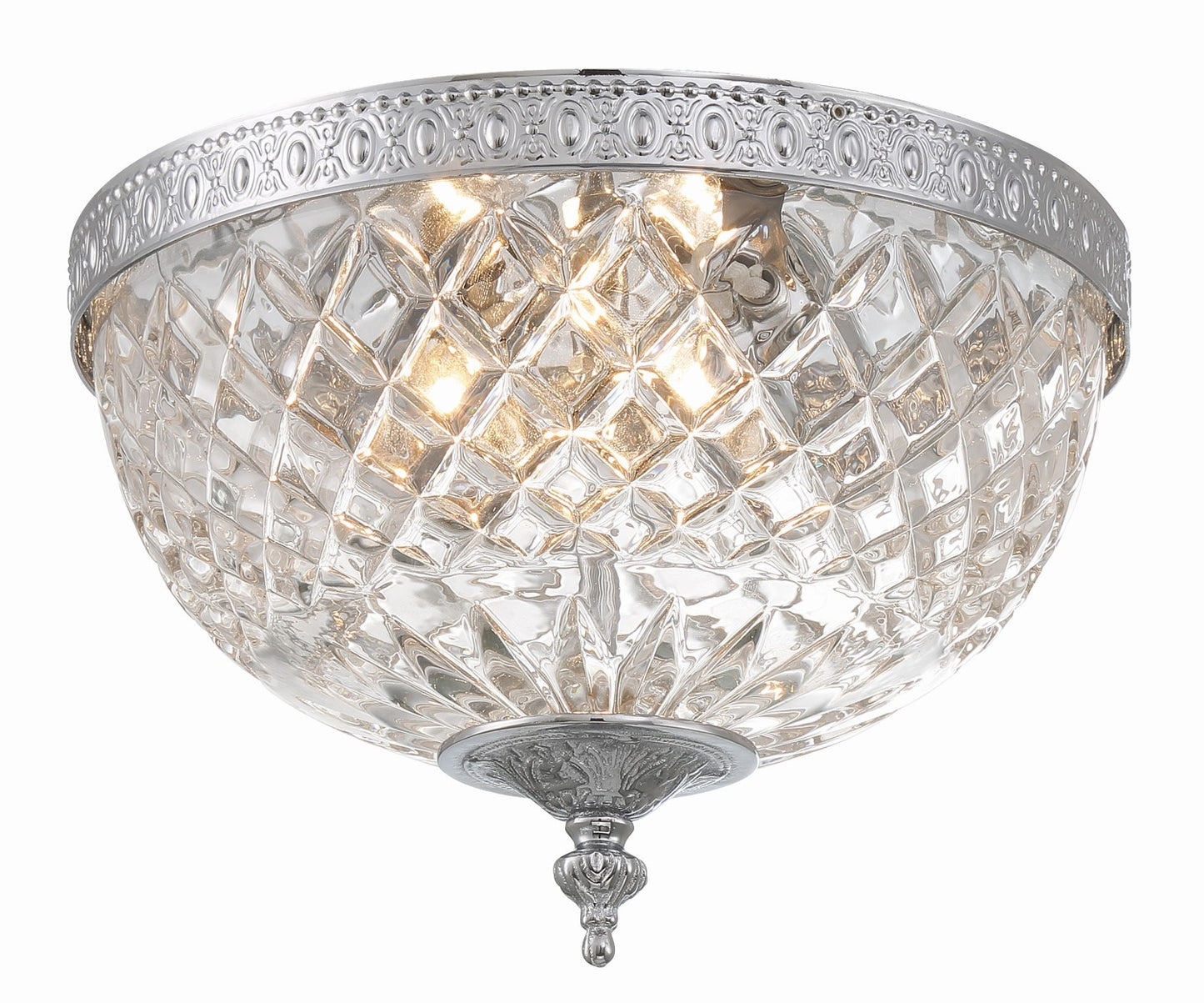 Crystorama 117-10 2 Light Crystal Ceiling Mount - Parent