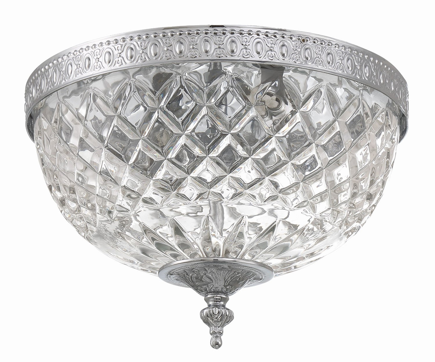 Crystorama 117-10 2 Light Crystal Ceiling Mount - Parent