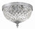 Crystorama 117-10 2 Light Crystal Ceiling Mount - Parent