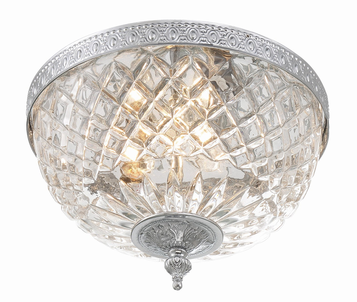 Crystorama 117-10 2 Light Crystal Ceiling Mount - Parent