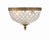 Crystorama 117-10 2 Light Crystal Ceiling Mount