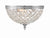Crystorama 117-12 3 Light Crystal Ceiling Mount - Parent