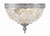 Crystorama 117-8 2 Light Crystal Ceiling Mount - Parent