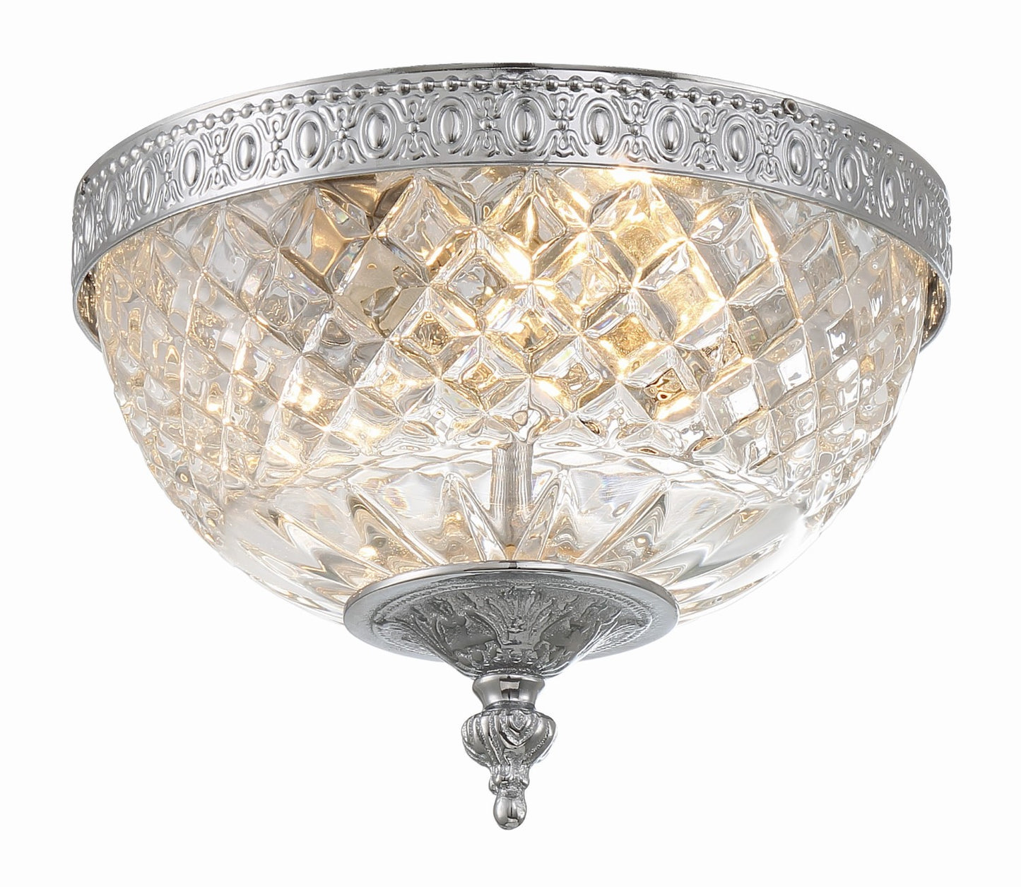 Crystorama 117-8 2 Light Crystal Ceiling Mount - Parent