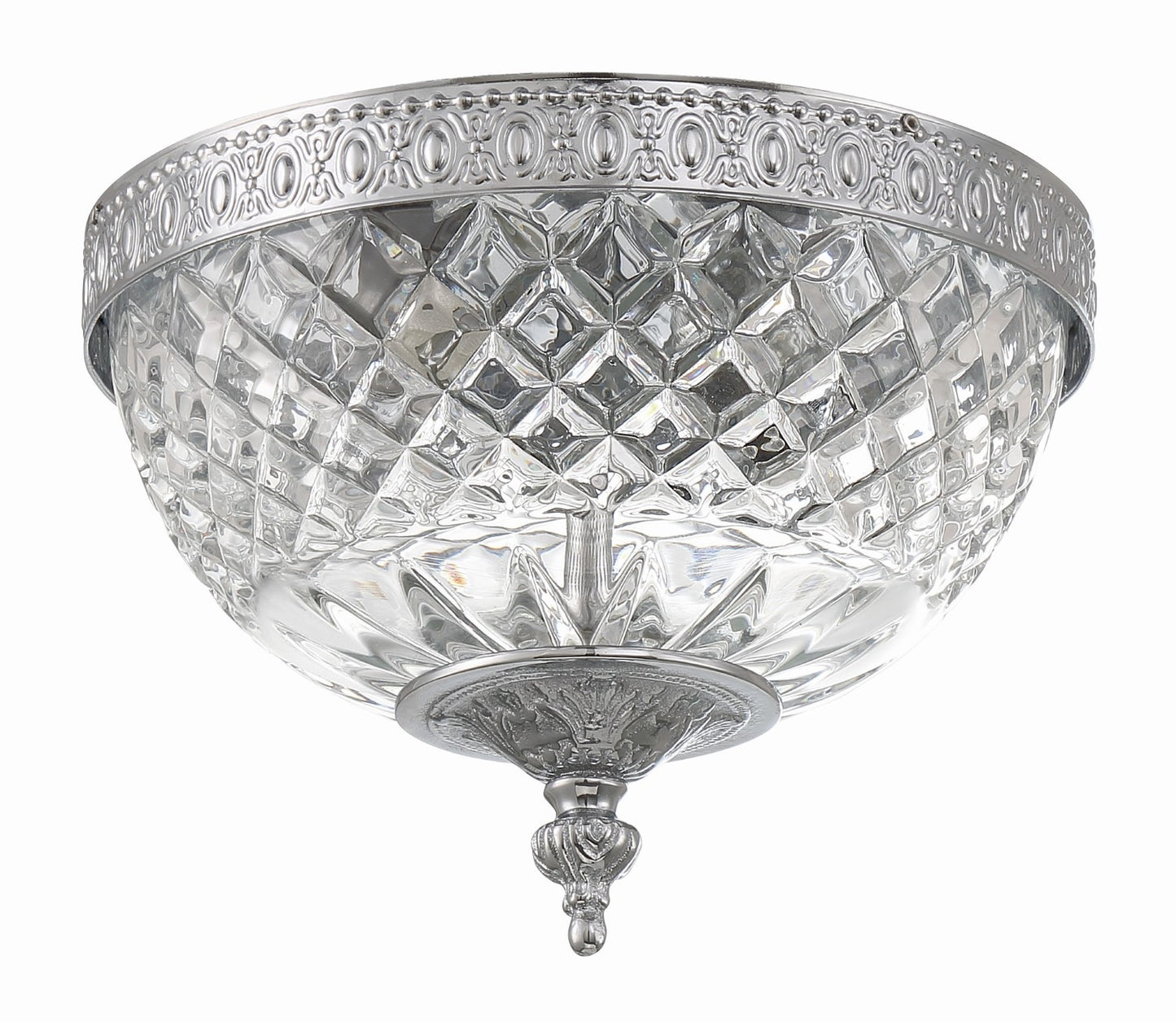 Crystorama 117-8 2 Light Crystal Ceiling Mount - Parent