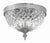 Crystorama 117-8 2 Light Crystal Ceiling Mount - Parent
