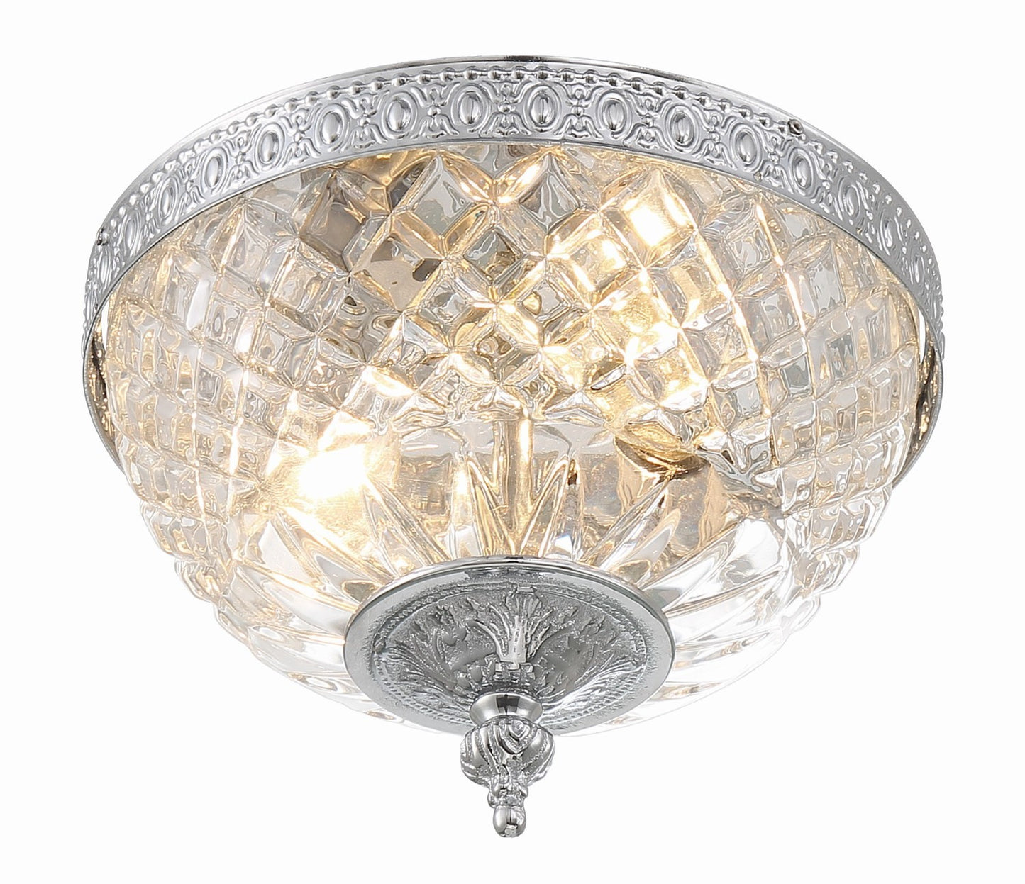 Crystorama 117-8 2 Light Crystal Ceiling Mount - Parent
