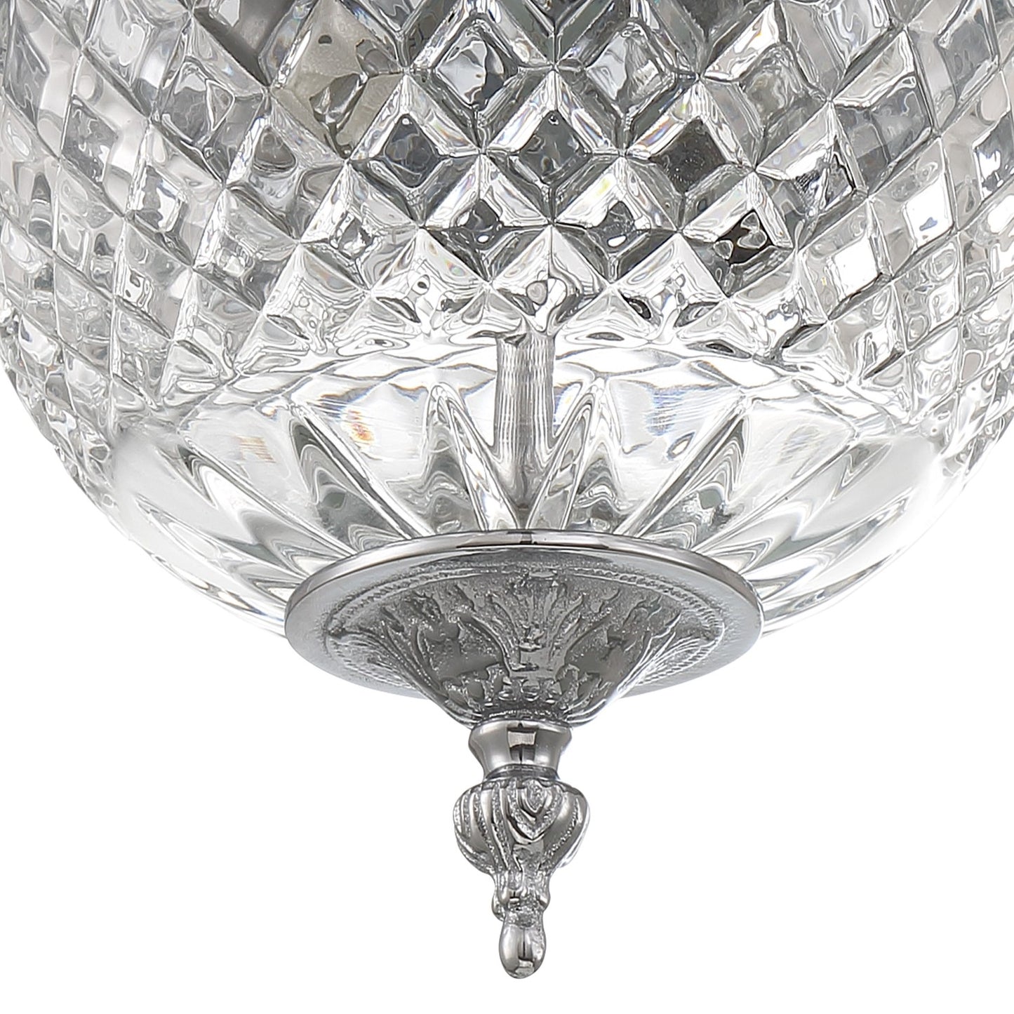 Crystorama 117-8 2 Light Crystal Ceiling Mount - Parent
