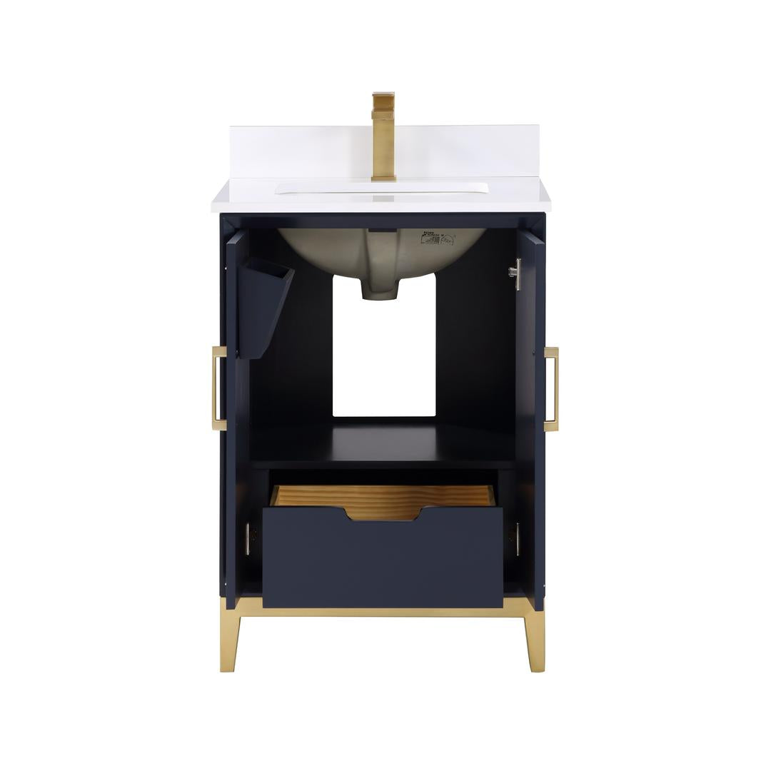 Bemma Gracie 24 In. Bath Vanity With Top - Parent