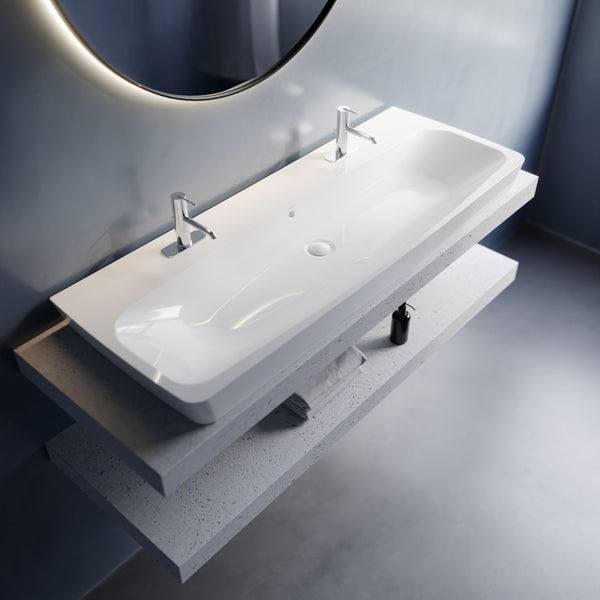 Cheviot 1228-WH-1 Square Metropole Vessel Sink  - White