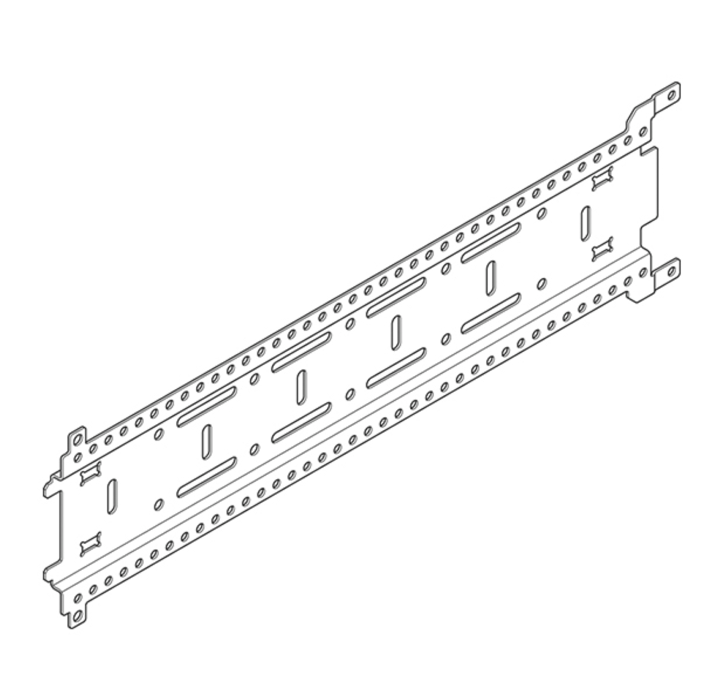 Dornbracht 1236097090 Xgrid Installation Track 21.85"