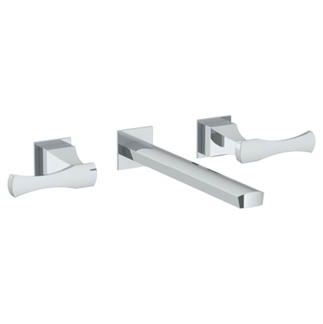 Watermark 125-2.2-BG4 Chelsea Wall Mount 3 Hole Lavatory Set