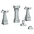 Watermark 125-4-BG5 Chelsea 4 Hole Bidet Set - Parent